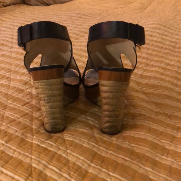 Michael/Michael Kors- Navy Blue Wedge - Picture 4 of 8